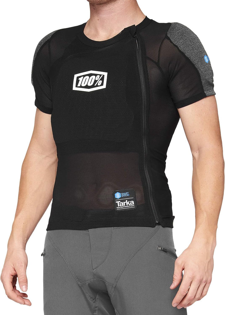 100% Tarka Kurzarm Schutzweste schwarz L, L