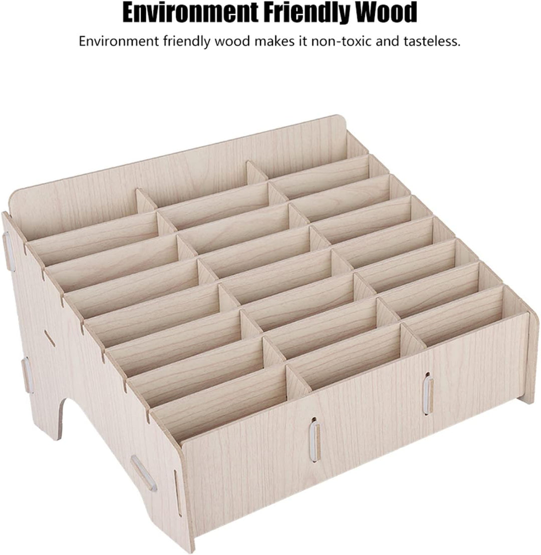 Voluxe Hölzerne Handy-Management-Aufbewahrungsbox, Holz-Handy-Management Mehrere Zellen Handy-Aufbew