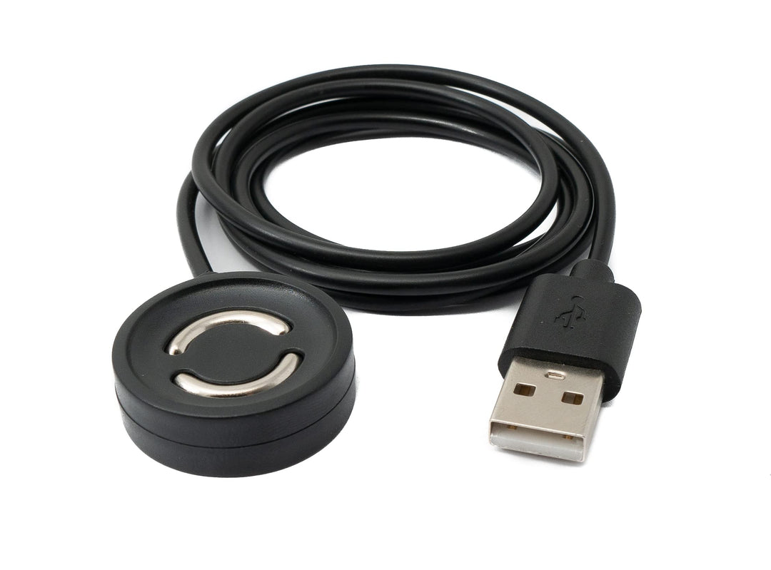 System-S USB 2.0 Kabel 100 cm Ladestation für Suunto 9 Peak Smartwatch in Schwarz