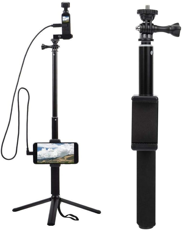 Telefonclip Selfie Stick, Leichte Tragbare Verstellbare Verlängerung Telefonclip Selfie Stick Stände