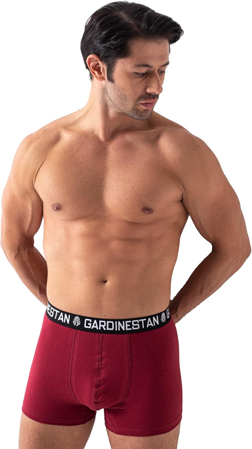 GARDINESTAN JUNG CFO GmbH Boxershorts Herren Männer Baumwolle Hochwertig Elastisch kein Zettel Boxer