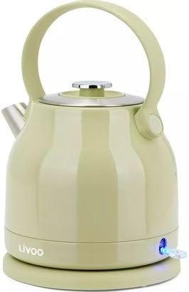 Wasserkocher 1,5 l 2200 W grün/grau - DOD202M - livoo Matcha., Matcha.