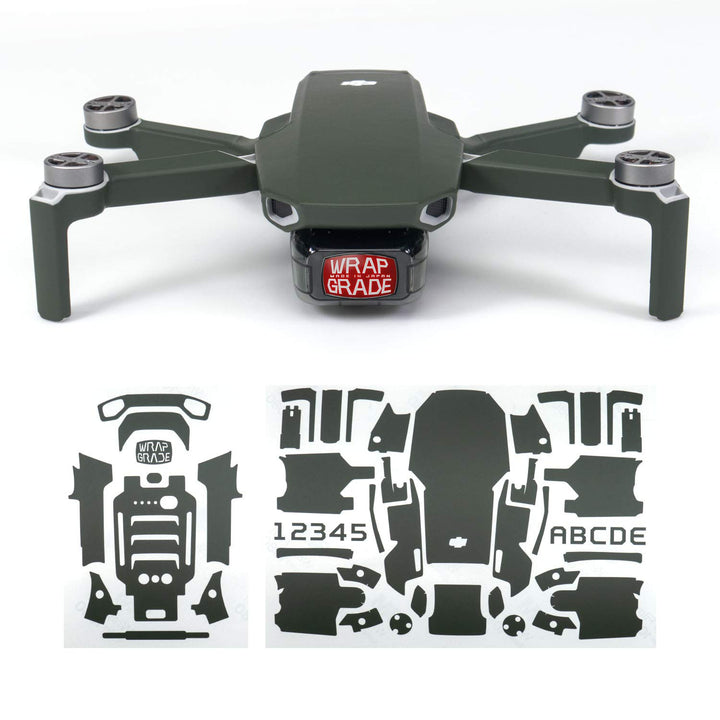 WRAPGRADE Skin kompatibel mit DJI Mavic Mini (Army Green), Army Green
