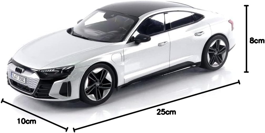 Norev kompatibel mit Audi RS E-tron GT 2021 Silber Modellauto 1:18
