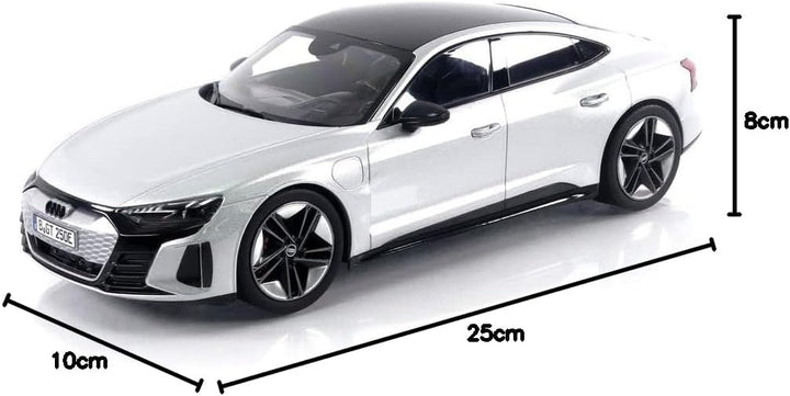 Norev kompatibel mit Audi RS E-tron GT 2021 Silber Modellauto 1:18