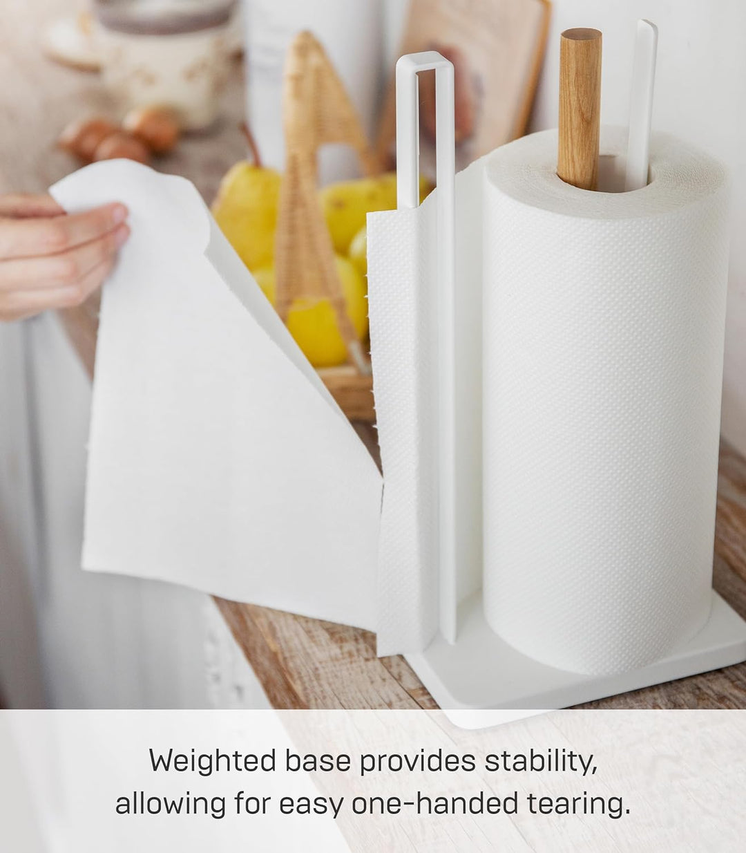 Paper towel holder - Tosca - white