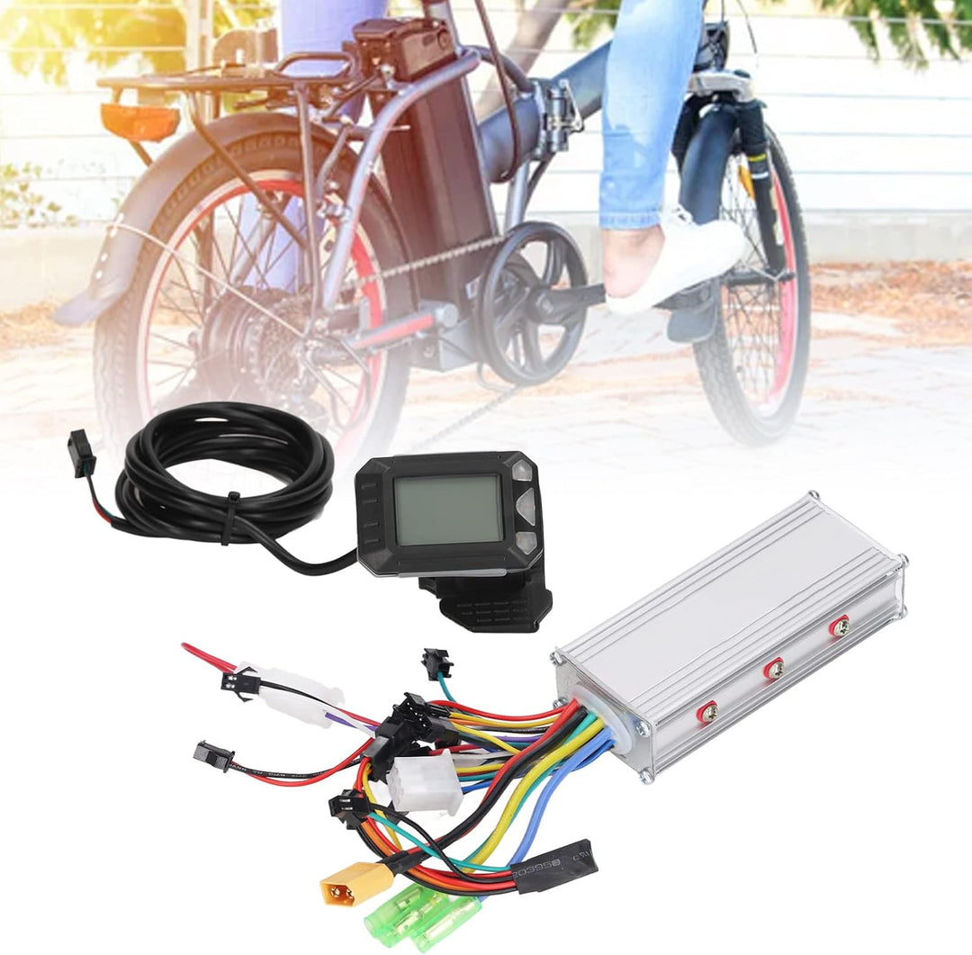 BuyWeek Brushless Motor Controller Kit, 36V 48V 500W Bürstenloser Motor Controller LCD Anzeigefeld K