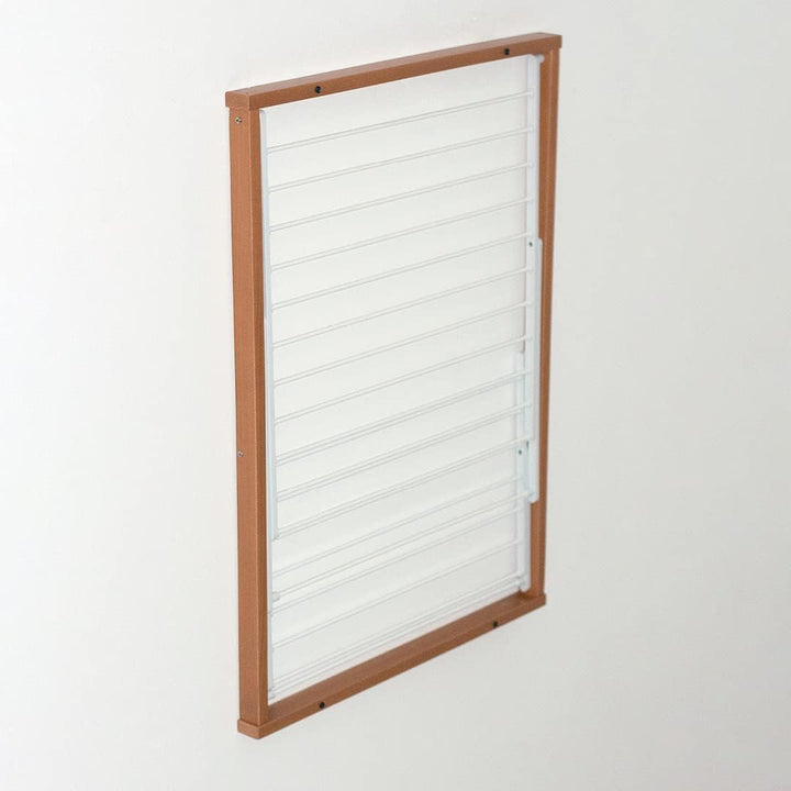 Arredamenti Italia Wandmontierter Kleiderständer, Holz, Kirsche, APERTO:P63 x L69 x H80 cm, CHI.: P3