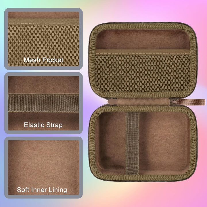 co2CREA Harte reiseschutzhülle Etui Tasche für Fujifilm Instax Mini LiPlay/LiPlay 2 /LiPlay+ Sofortb