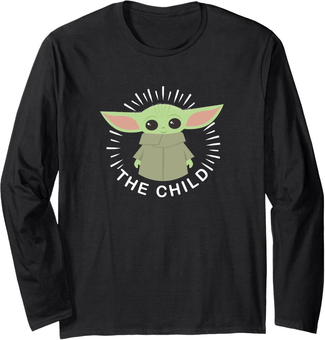 Star War The Child Cartoon Pocket Langarmshirt