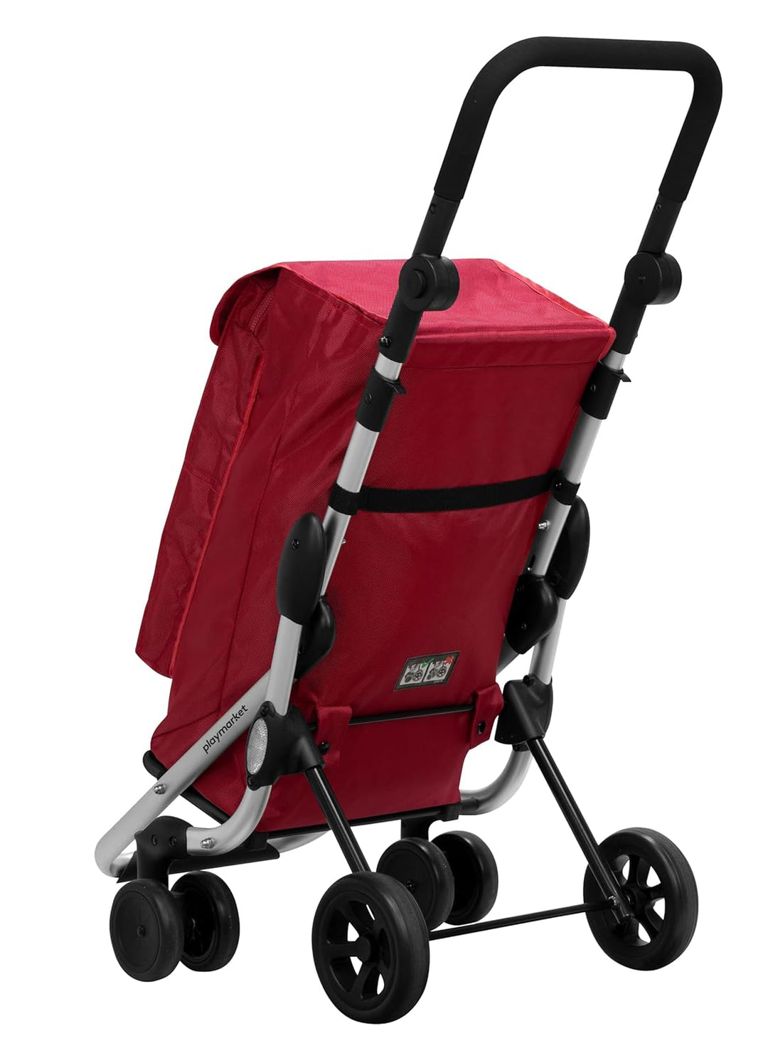 Playmarket Unisex-Adult Go Up Basic Einkaufswagen, Rot (Charme), 110 Centimeters 110 centimeters Rot