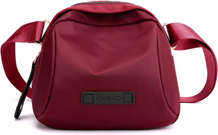 PORRASSO Damen Umhängetasche Casual Schultertasche Mädchen Gürteltasche Leicht Bauchtasche für Arbei