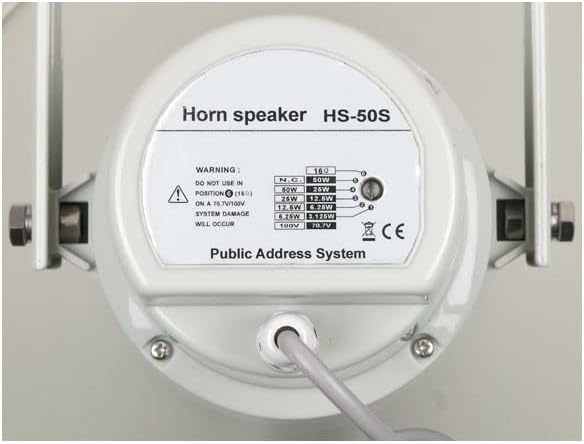 HS-50R Druckkammerlautsprecher (rund) 50W