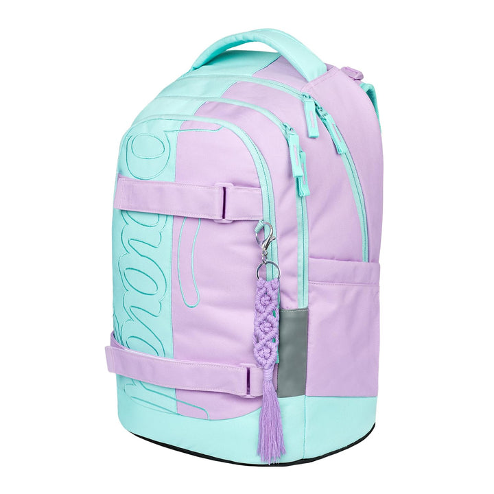 Baagl Schulrucksack für Jungen Mädchen Teenager - Skate Max - Skateboard Rucksack - Kinderrucksack m