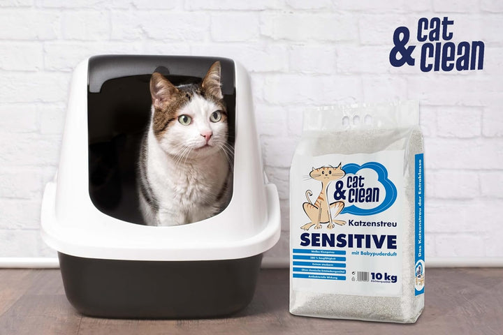 Cat & Clean Katzenstreu Der Extraklasse Klumpendes Einstreu Extrem Saugfähig Naturprodukt Aus Benton