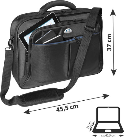 15,6" (39,6cm) Premium schwarz + NBSchloss 15,6 Zoll Tasche mit Schloss, 15,6 Zoll Tasche mit Schlos