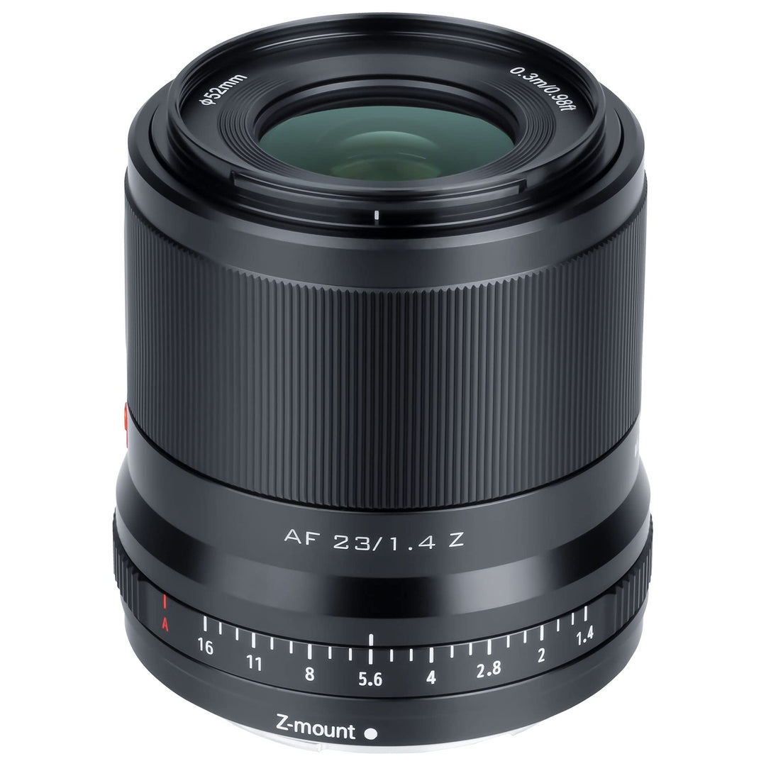 VILTROX AF 23mm F1.4 Z Mount Objektiv - Autofokus APS-C Weitwinkel Festbrennweite für Nikon Z-Mount