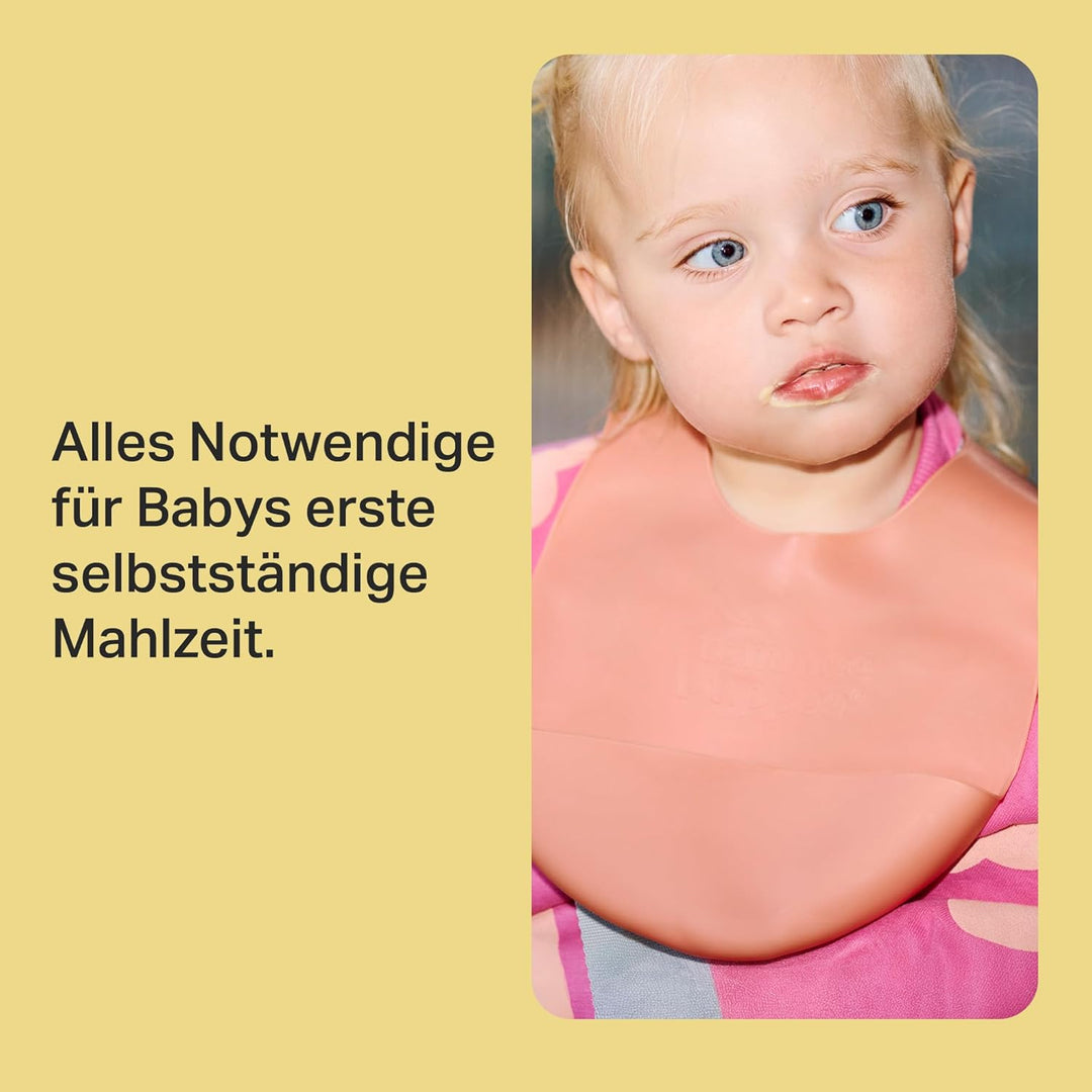 Tommee Tippee Firsttastes Entwöhnungs-Starterset ab 4 Monate,Essschalen und Löffel für Kleinkinder,