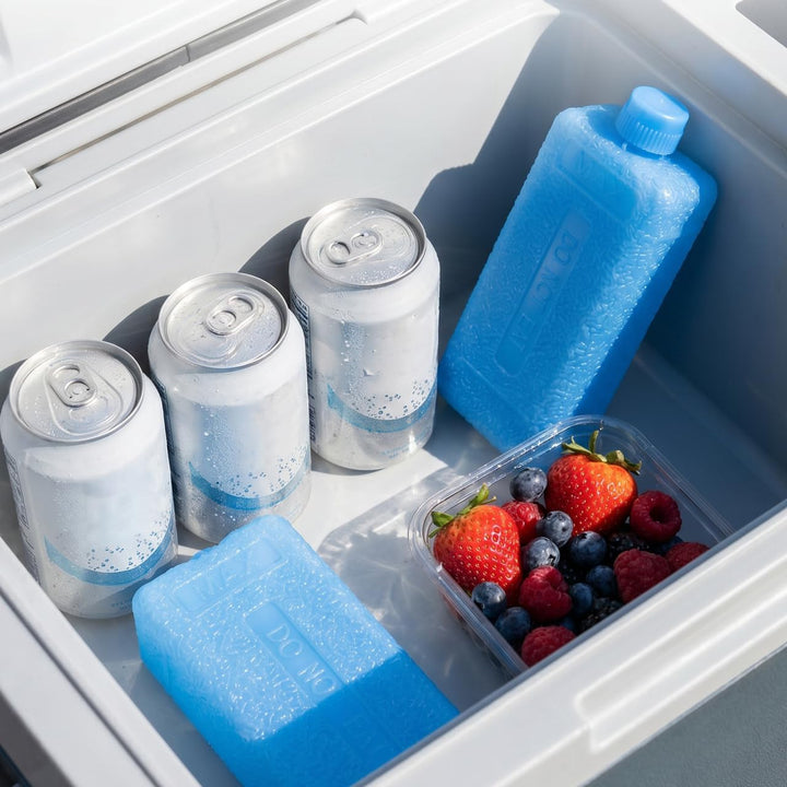 SHINEOFI 20pcs Mini Kühlakkus für Luftkühler, Kühltasche (Wasser-Selbstbefüllen). Platzsparende Kühl