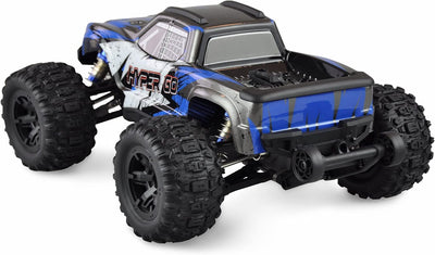 Amewi 22602 Hyper GO Monstertruck Brushed 40km/h 4WD mit GPS 1:16 RTR blau