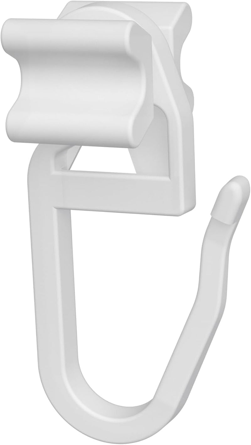 Interdeco Faltengleiter/X-Gleiter für Gardinenschienen/Innenlaufstangen (500 Stück