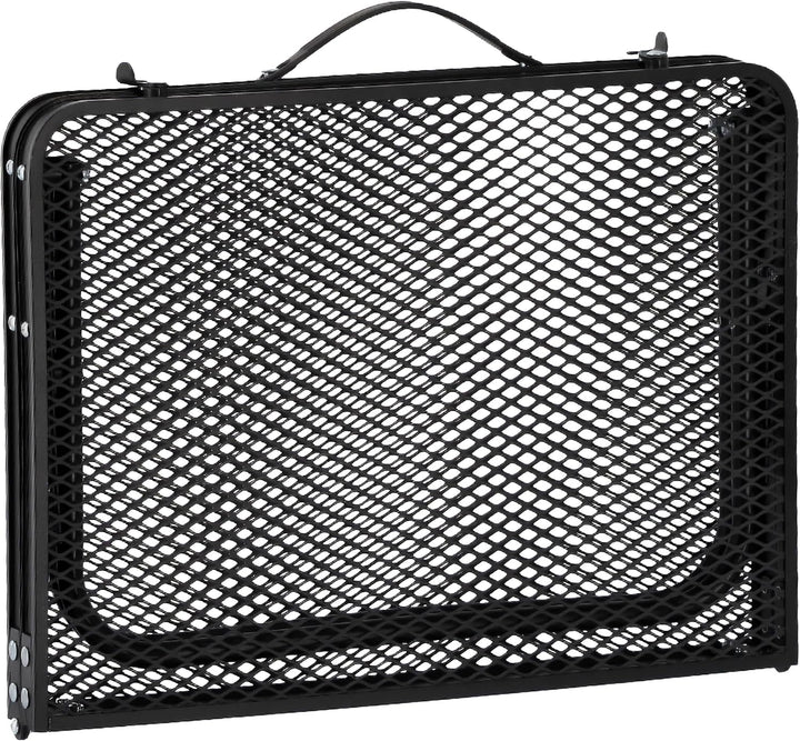 Klappbarer Reisetisch, tragbarer Campingtisch, 60×40×26,5 cm (Schwarz 2), Schwarz 2