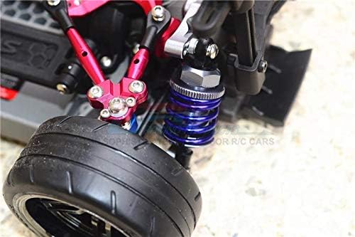 Aluminium Front & Rear Shock Towers + Front (53mm) + Rear (50mm) Oil Filled Dampers for 1/10 Traxxas