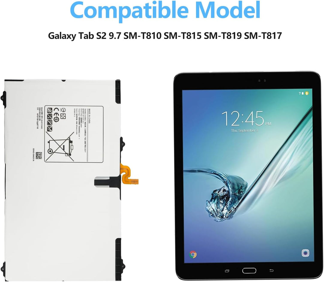 EB-BT810ABE EB-BT810ABA Tablet-Akku für Samsung Galaxy Tab S2 9,7 Zoll SM-T810 SM-T815 SM-T817 T810N