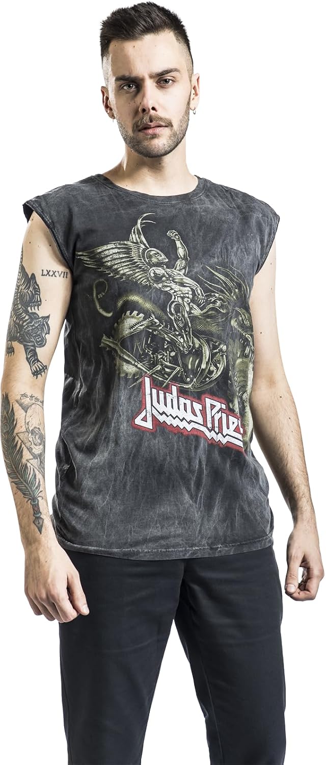 Judas Priest Painkiller Männer Tank-Top grau Band-Merch, Bands L Grau, L Grau