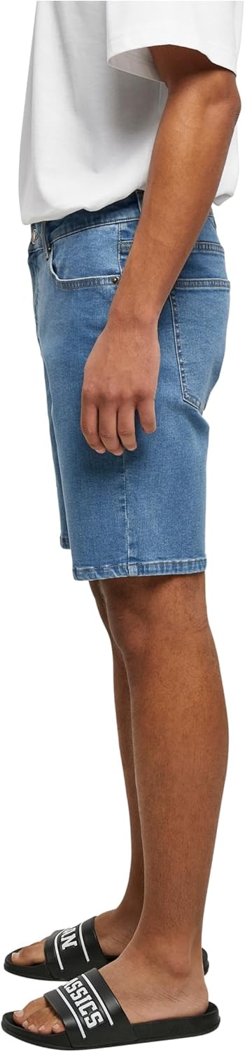 Urban Classics Herren Relaxed Fit Jeans Shorts, kurze Männer Jeanshose, erhältlich in vielen verschi