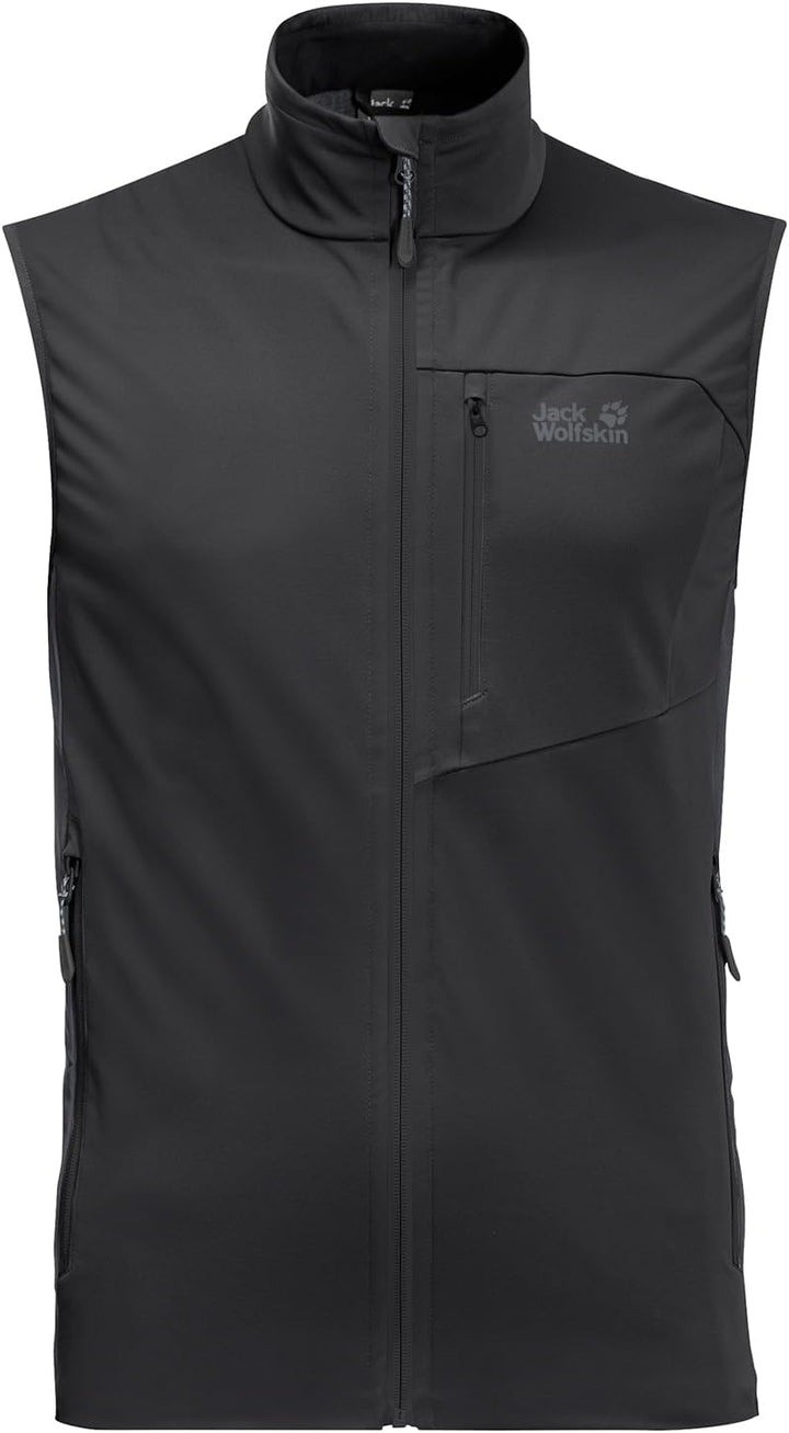 Jack Wolfskin Herren Highest Peak Vest M Weste S Schwarz, S Schwarz