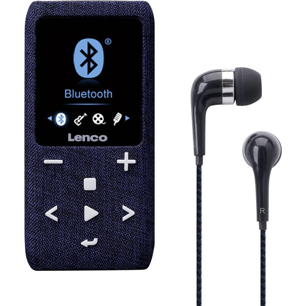 Lenco Xemio-861 - Bluetooth MP3 Player - 8GB Micro-SD Karte - Bluetooth - FM-Radio - Sprachmemo Funk