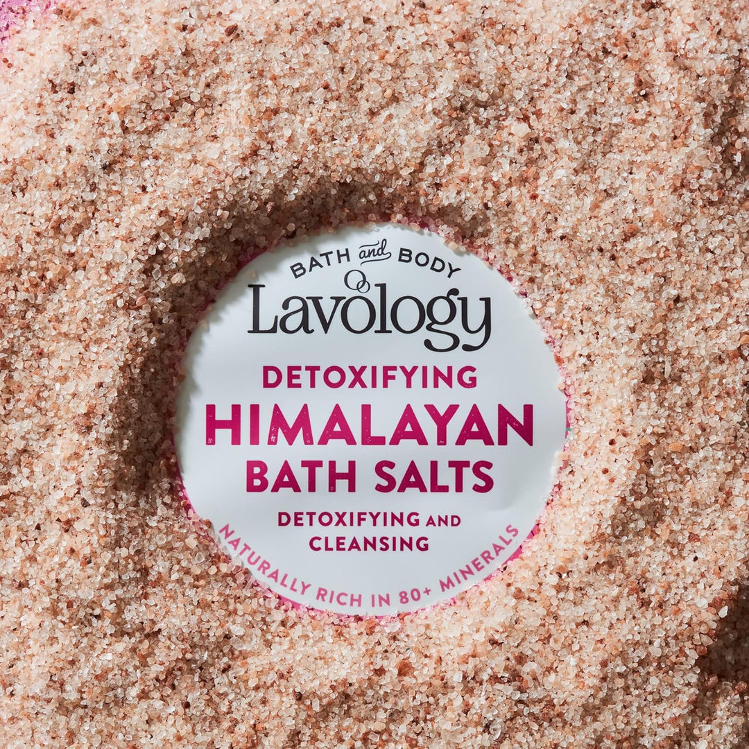 Lavology HimalayaBade salz Alle natürlichen Inhaltsstoffe Entgiften, Reinigen, Entschlacken, 5kg