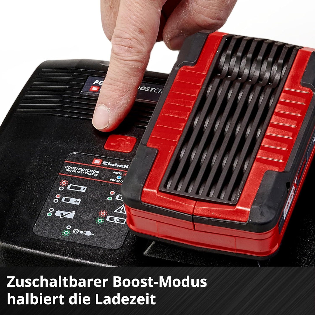 Einhell PXC Ladegerät Power-X-Boostcharger 6 A Power X-Change (Lithium-Ionen, für alle PXC-Akkus ver