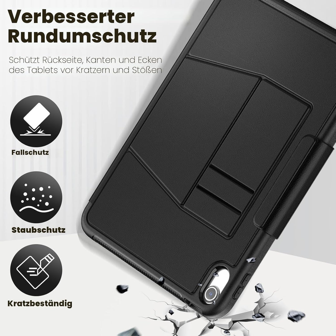 SEYMAC Hülle für iPad 10. Generation 2022 (10,9 Zoll), Stossfeste Ganzkörper-Schutzhülle mit Automat