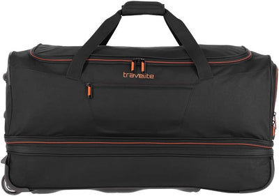 travelite 2-Rad Trolley Reisetasche Gr. L mit Dehnfalte, Gepäck Serie BASICS: Weichgepäck Reisetasch