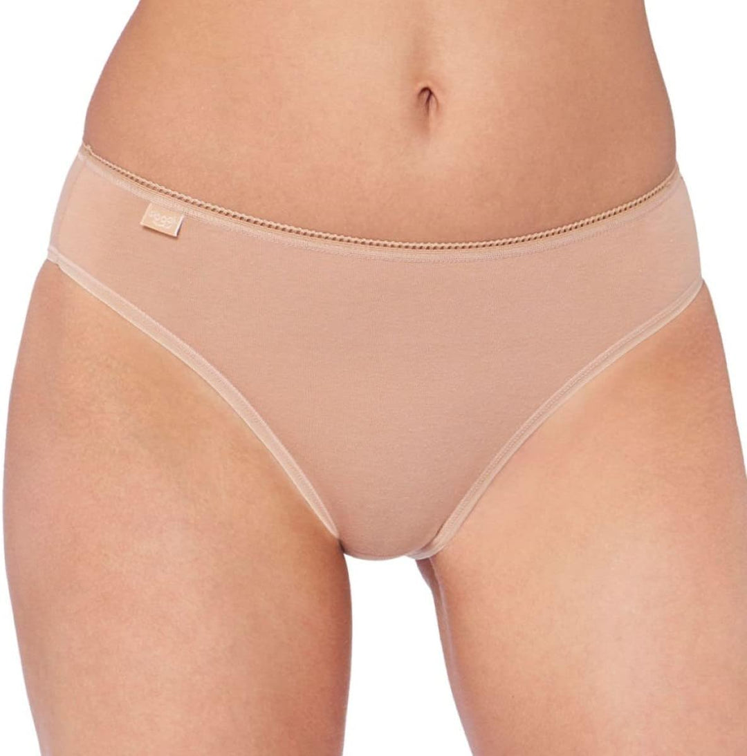 Sloggi Damen 24/7 Cotton Tai C3p Slip (3er Pack) 42 6 X Brush, 42 6 X Brush