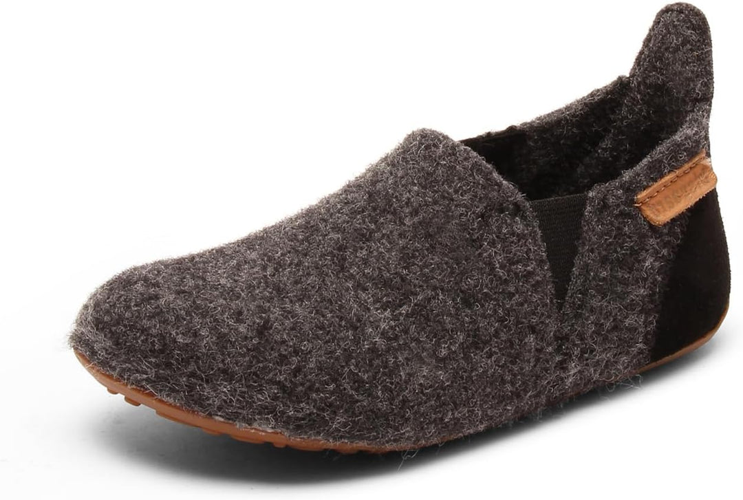 Bisgaard Unisex Kinder Sailor Wool Niedrige Hausschuhe, 22 EU Antrachite