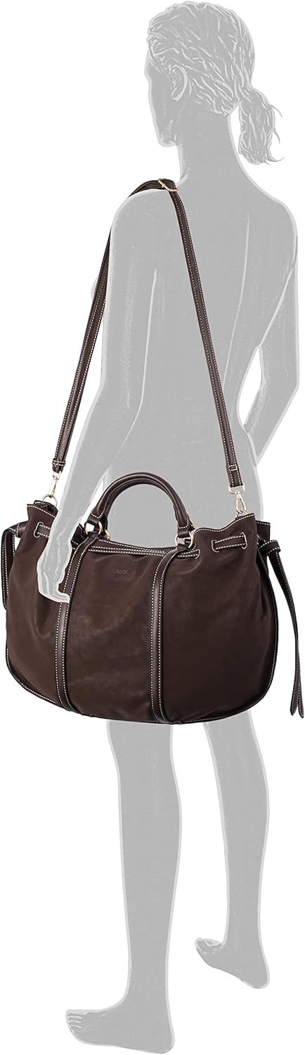 Gabor , Carina , Damen , Shopper Dark Brown, Dark Brown