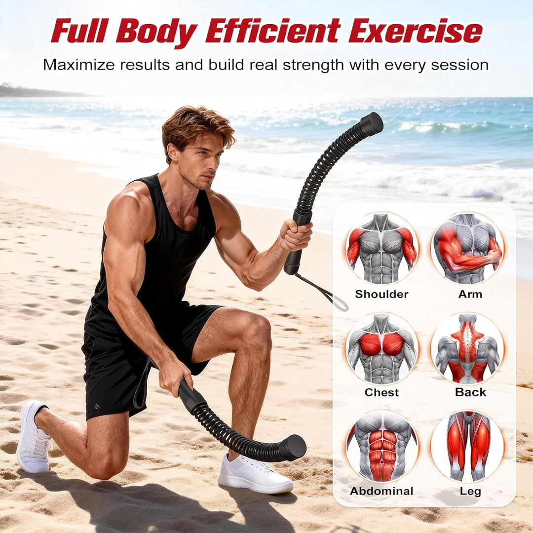 RELIFE REBUILD YOUR LIFE Trainingsseile 2-in-1 Battle Rope ohne Seil fur Heimfitnessstudio leises Se