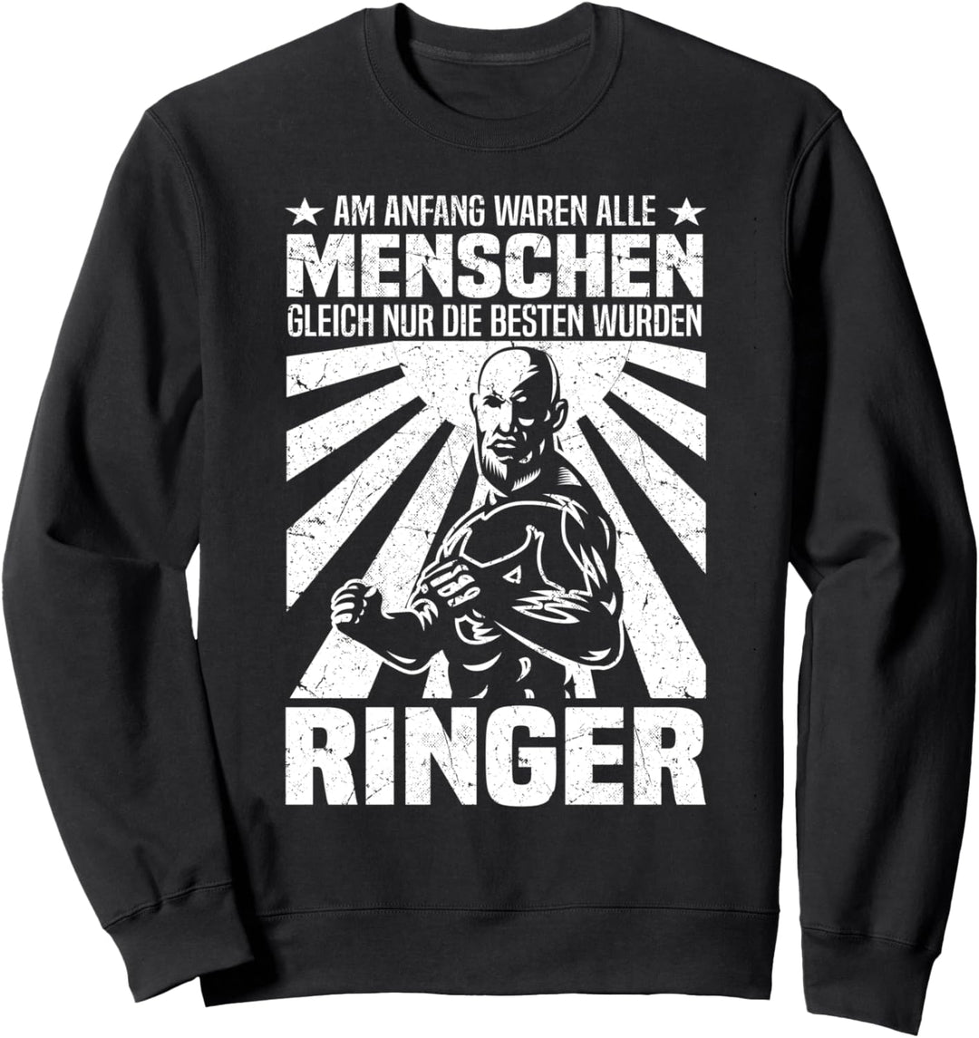 Kampfsport Ringen Wrestling Ringer Kampfsportler Ringen Sweatshirt