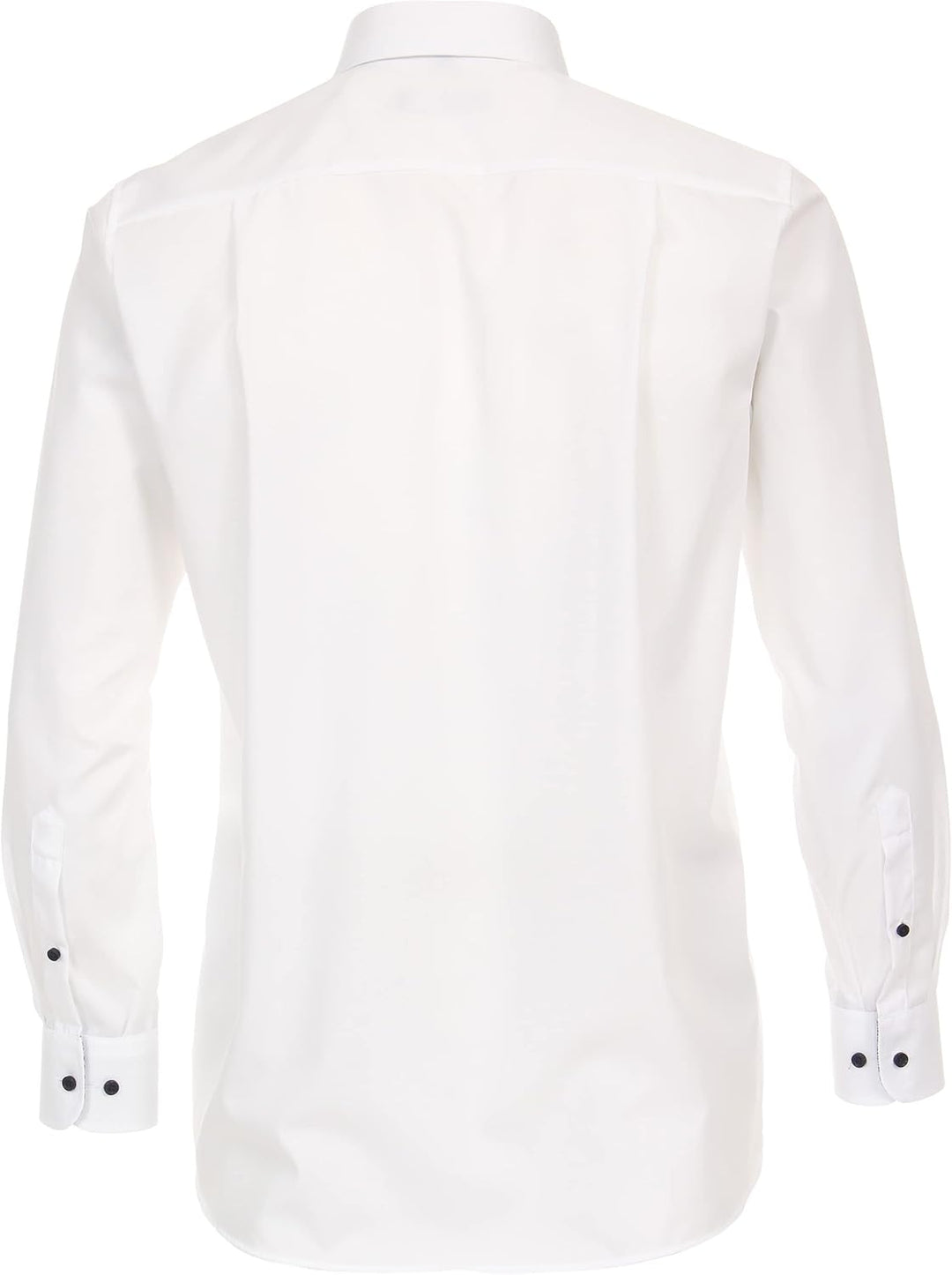 CASAMODA Businesshemd Uni Comfort Fit Standard 38 Weiss, Standard 38 Weiss