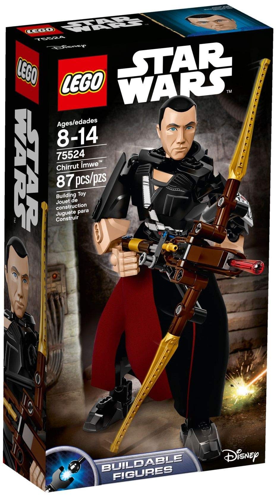 LEGO 75524 Star Wars Actionfigur, Chirrut Imwe, Mehrfarbig 75524 Chirrut Imwe, 75524 Chirrut Imwe