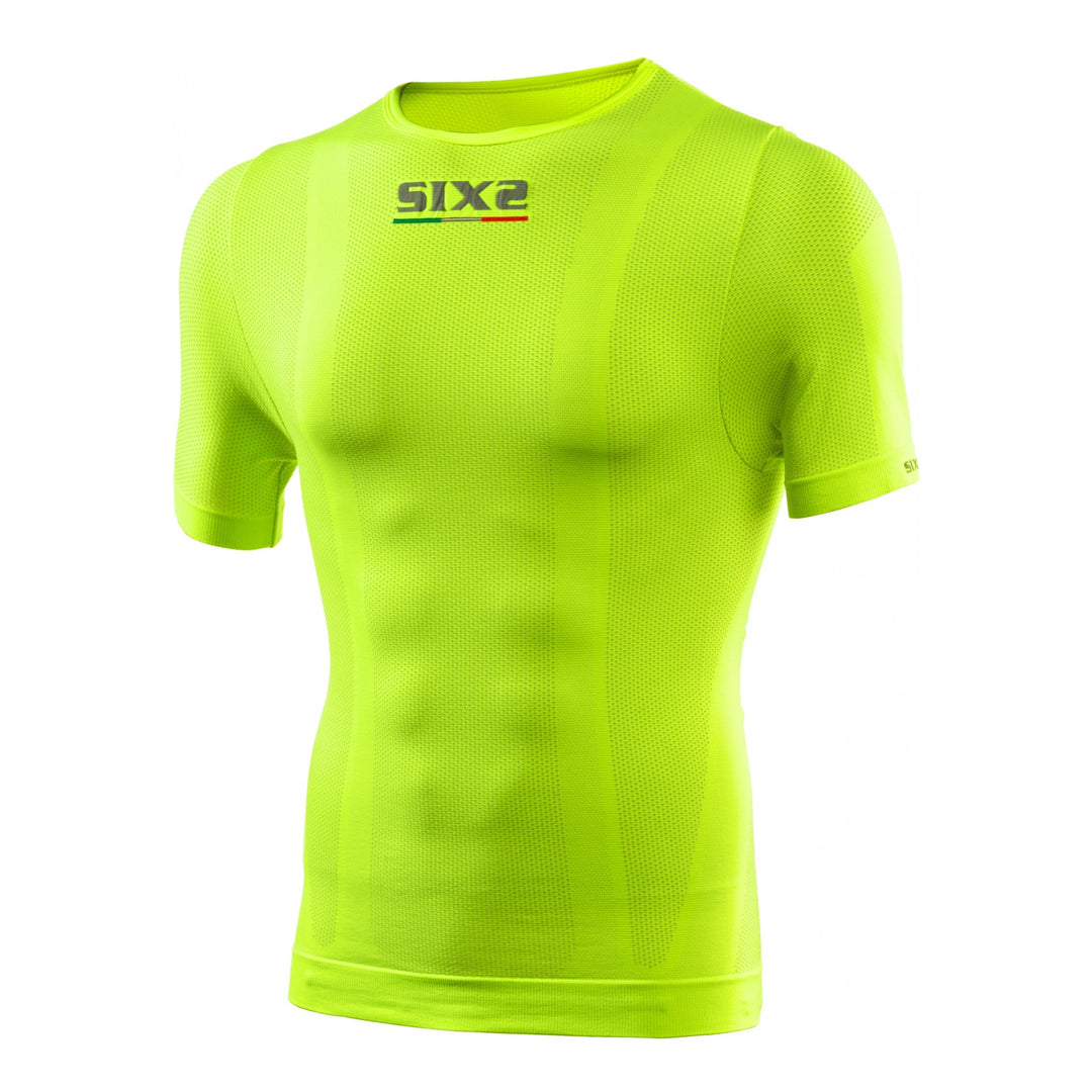 SIXS – Fahrrad Shirt Kurzarm Fluorid TS1 C Gelb XXL, Gelb XXL