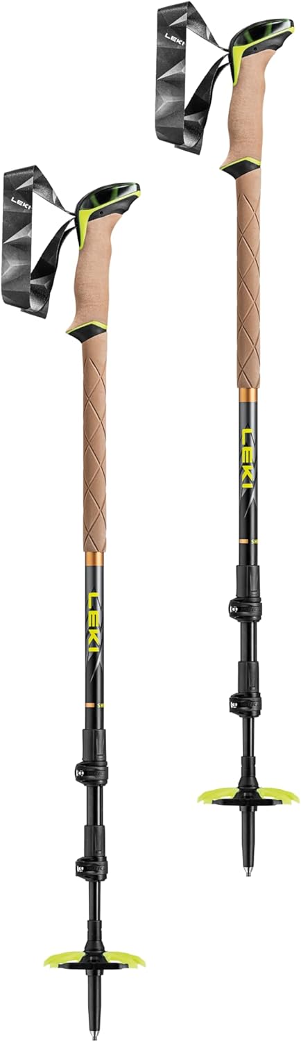 LEKI Sherpa Stöcke dark anthracite-copper-neon (70) 110 - 145, dark anthracite-copper-neon (70) 110