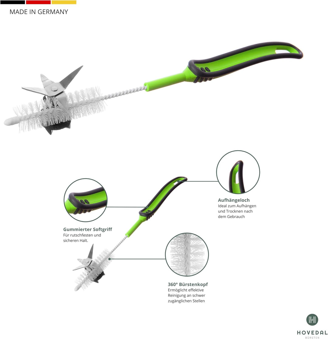 4er Set Reinigungsbürste, Spülbürste für Mixbehälter und Messer, Ideales Zubehör zum Reinigen von Kü