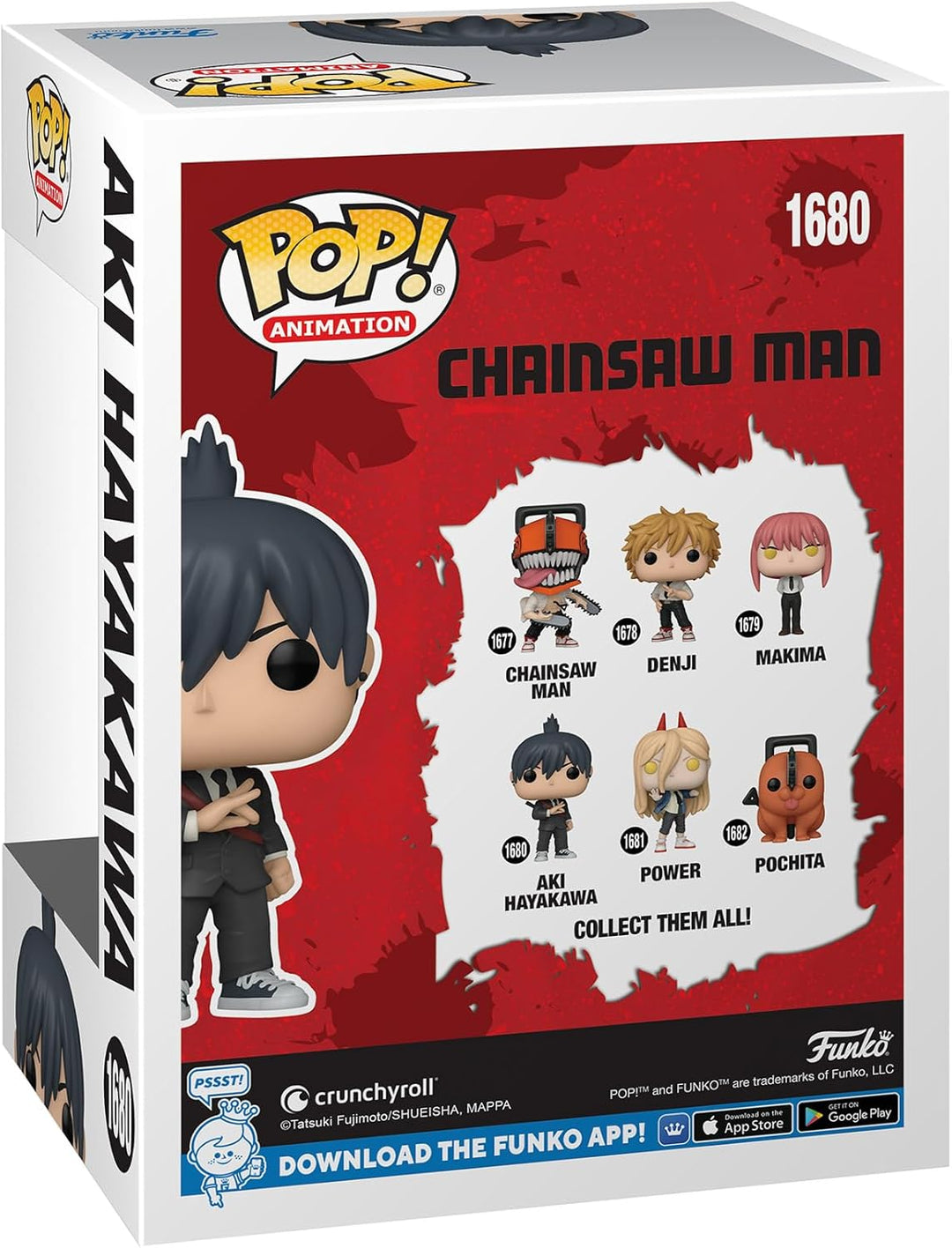 Funko Pop! Animation: CSM - AKI Hayakawa - Chainsaw Man - Vinyl-Sammelfigur - Geschenkidee - Offizie