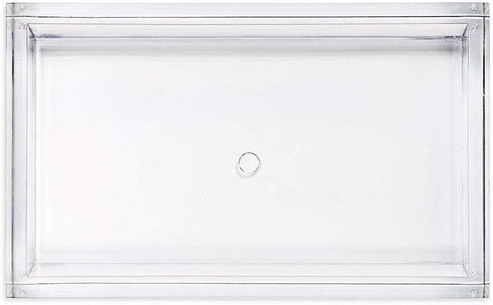Caspari HG02 - Handtuchhalter aus Acryl für Gäste, transparent 22.2 x 13.6 x 4.9cm, 22.2 x 13.6 x 4.