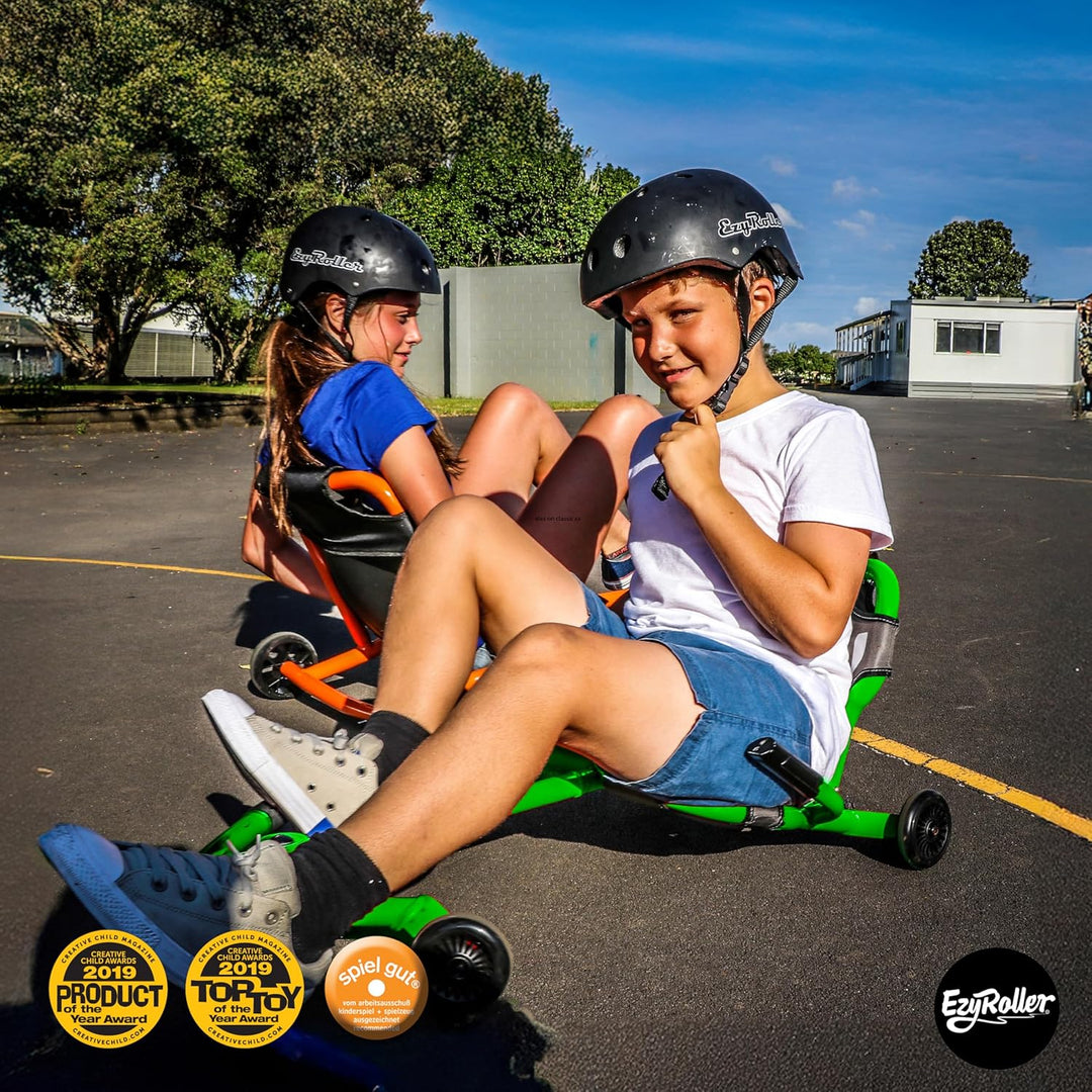 Ezyroller Kinderfahrzeug Dreirad Classic X Trike Kinder Sitz Scooter Ezy Roller (grün), grün