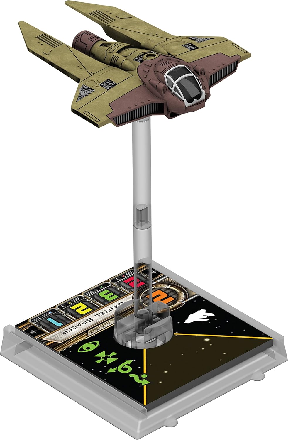 Asmodee HEI0425 - Star Wars X-Wing - M3-A-Abfangjäger Erweiterungs Pack